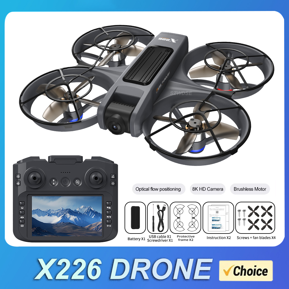Drone Camera Hd - طائرة بدون طيار X226 جديدة مع