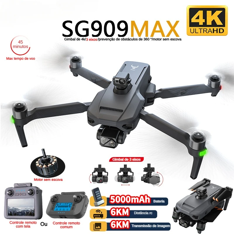 Drone Camera Hd - ZLL SG909 SG909MAX طائرة بدون طيار