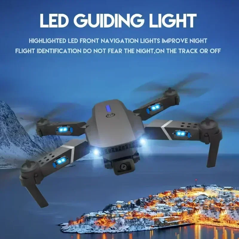 E88 Pro WIFI FPV الطائرة بدون  - مراجعة Drone Camera Hd وسعره