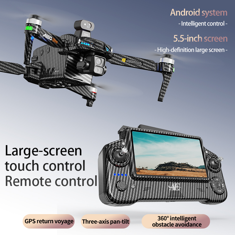 AE60 نظام تحديد المواقع بدون ط - مراجعة Drone Camera Hd وسعره
