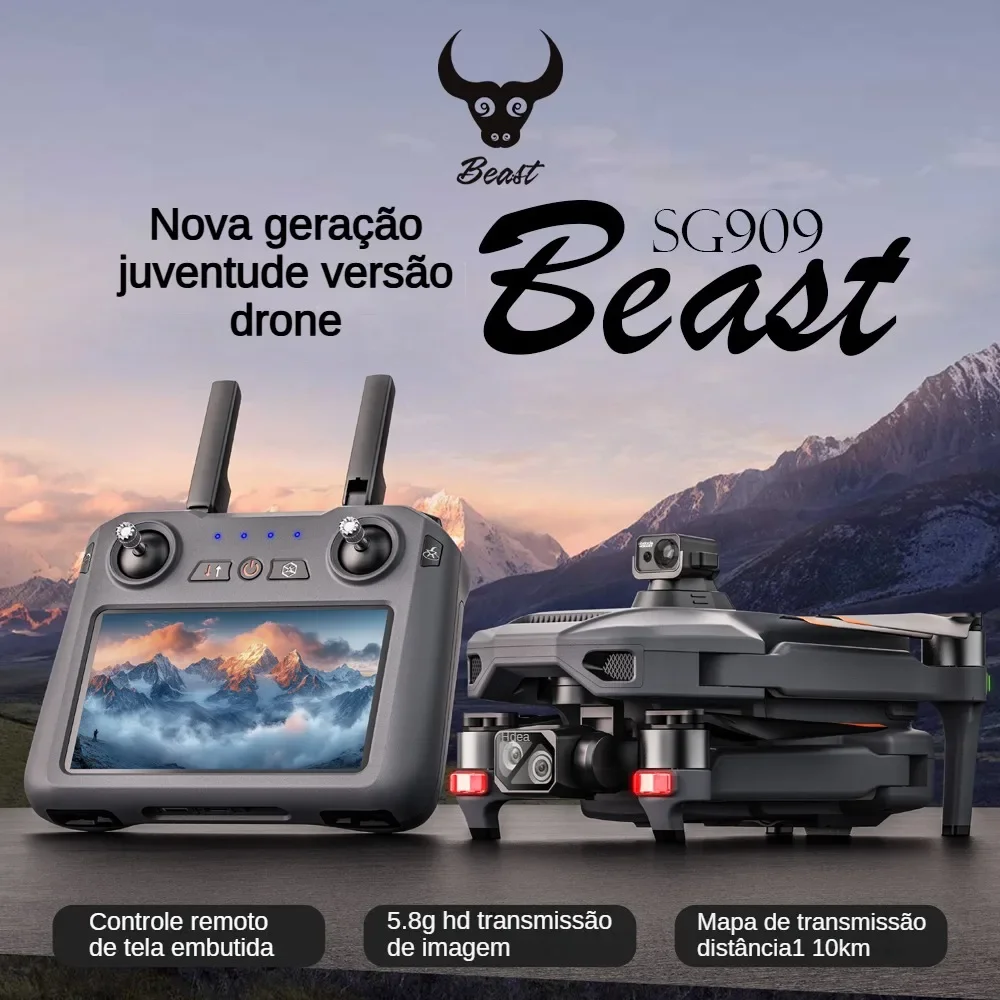 ZLL SG909 SG909MAX طائرة بدون  - مراجعة Drone Camera Hd وسعره